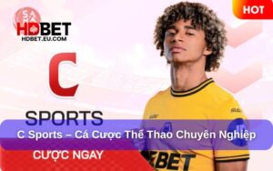 C Sports: Nền Tảng Cá Cược Thể Thao Hiện Đại Tại HDbet